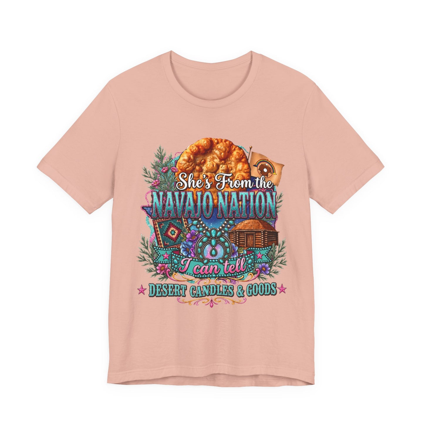 She's From the Navajo Nation T-Shirt — Native Pride Graphic Tee