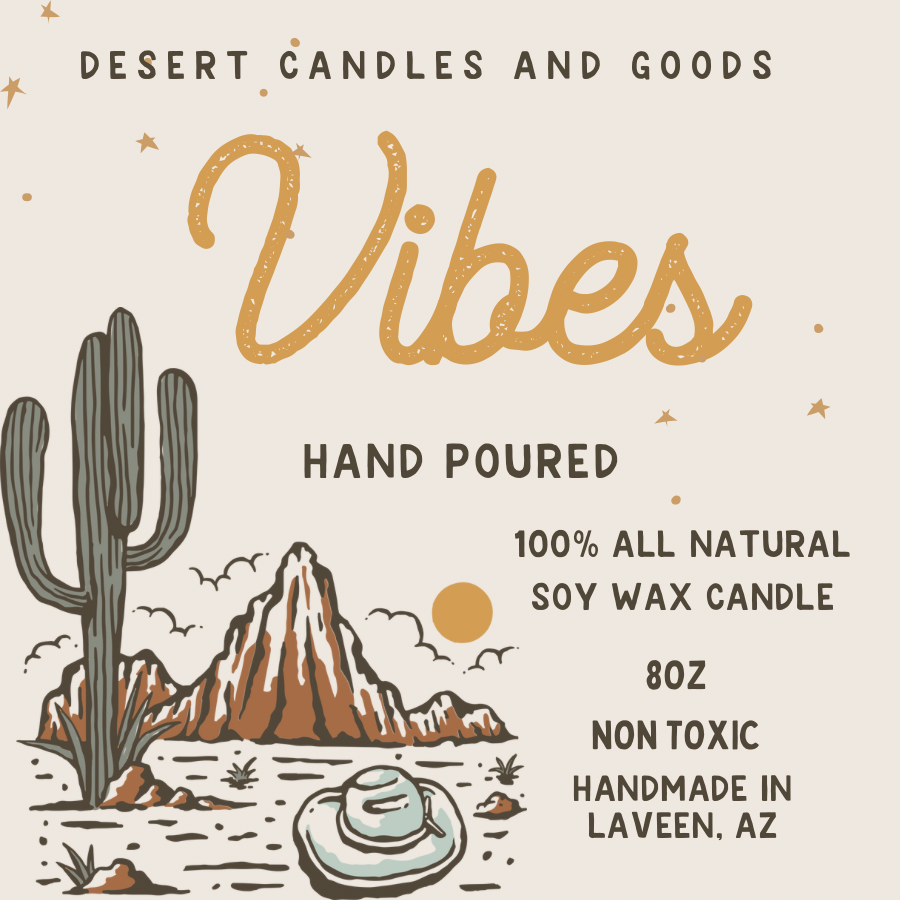 Vibes 8oz Candle