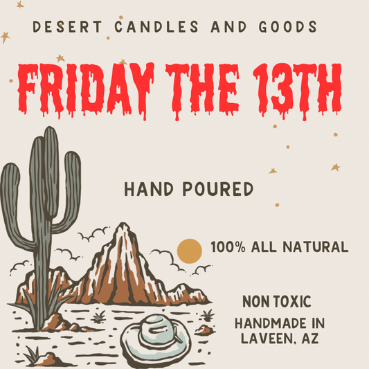 Friday The 13th 8oz Candle