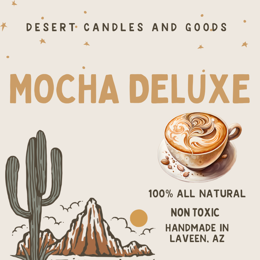 Mocha Deluxe 8oz Candle