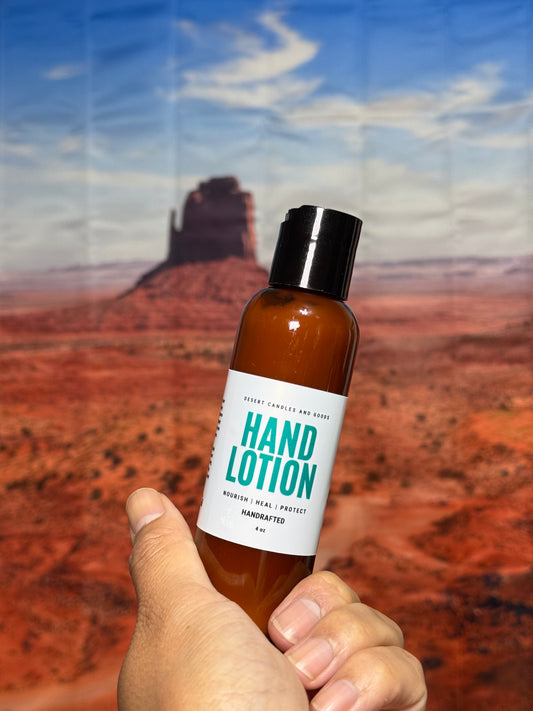 4oz Organic Drench The Desert Hand lotion