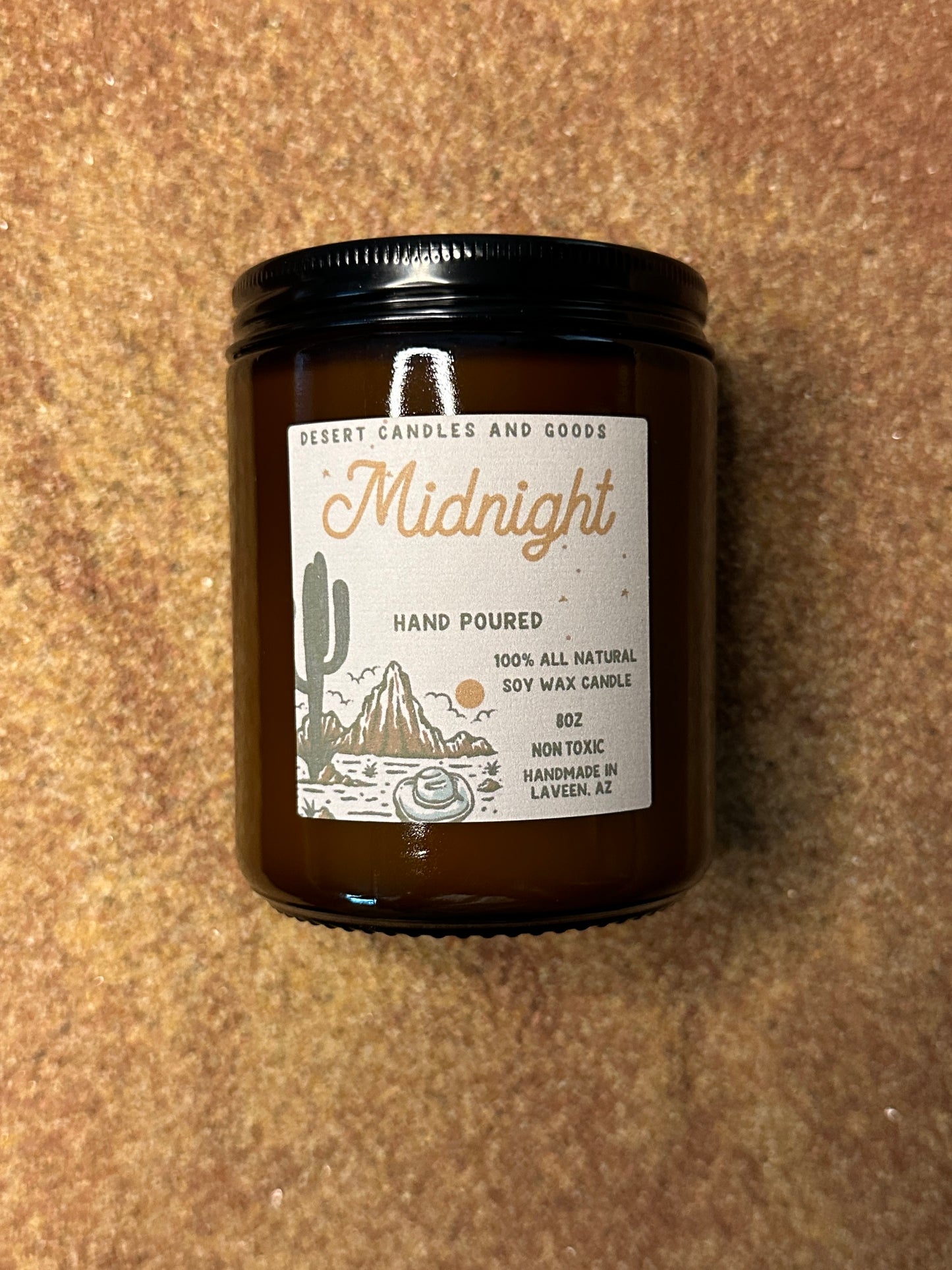 M I D N I G H T 8oz candle