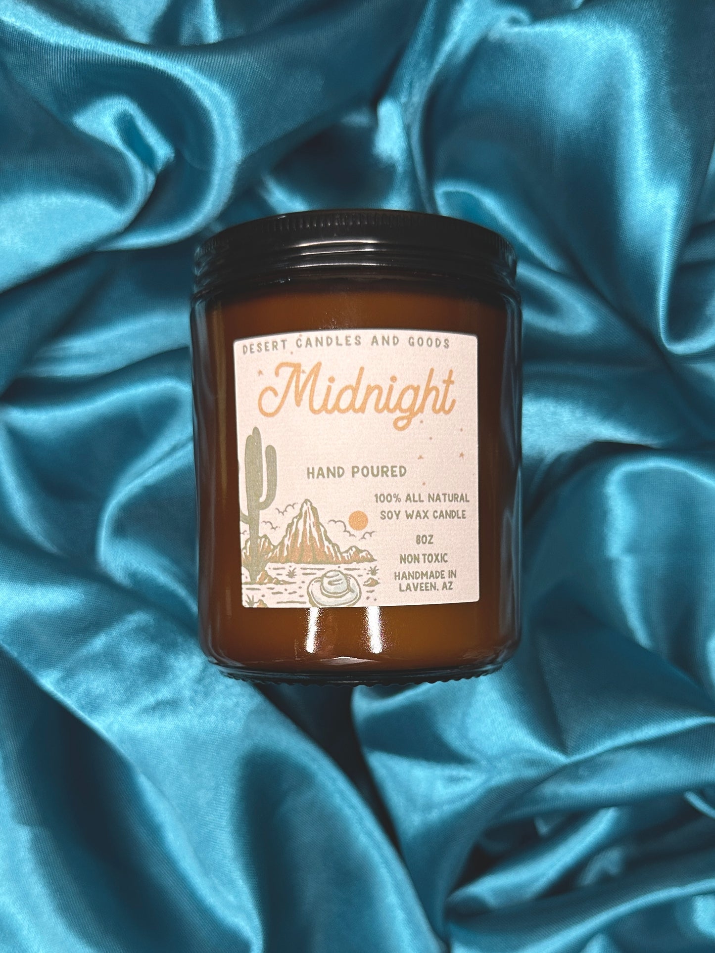 M I D N I G H T 8oz candle