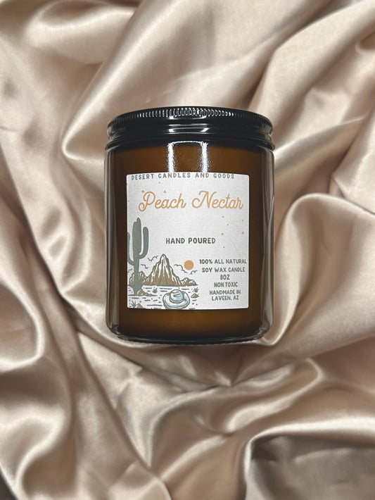 Peach Nectar 8oz Candle