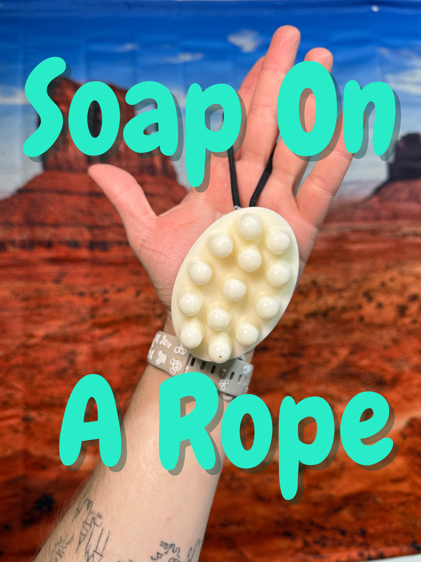 Soap on a Rope- Body Soap