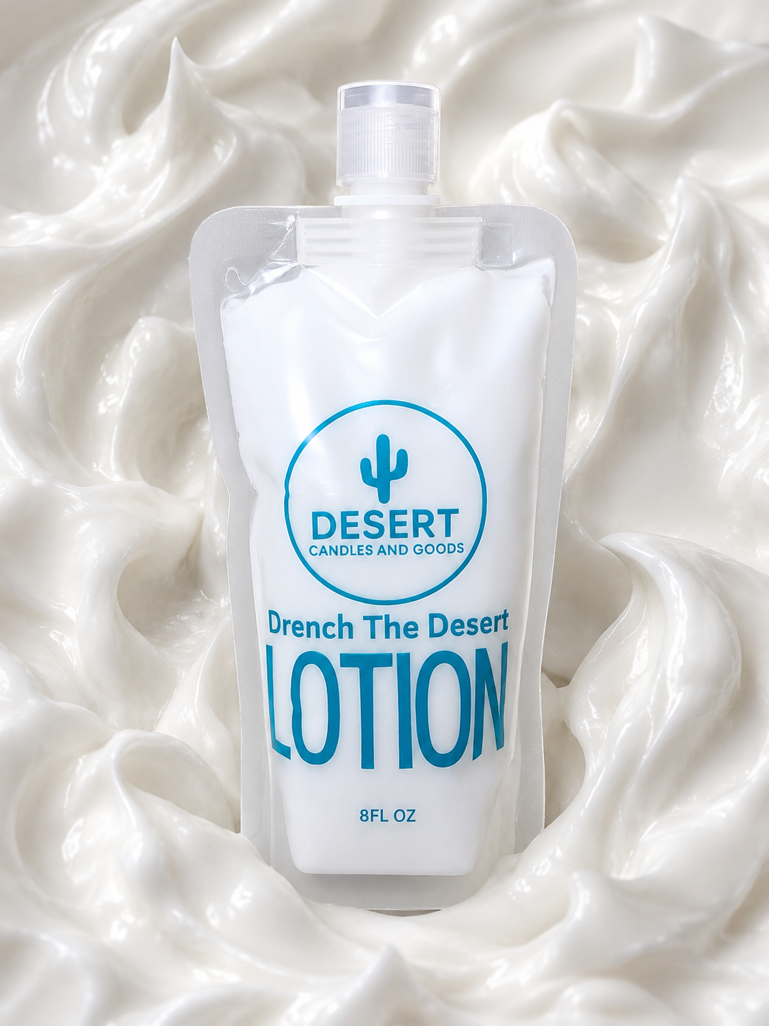 8oz Organic Drench The Desert Lotion-Super Hydration