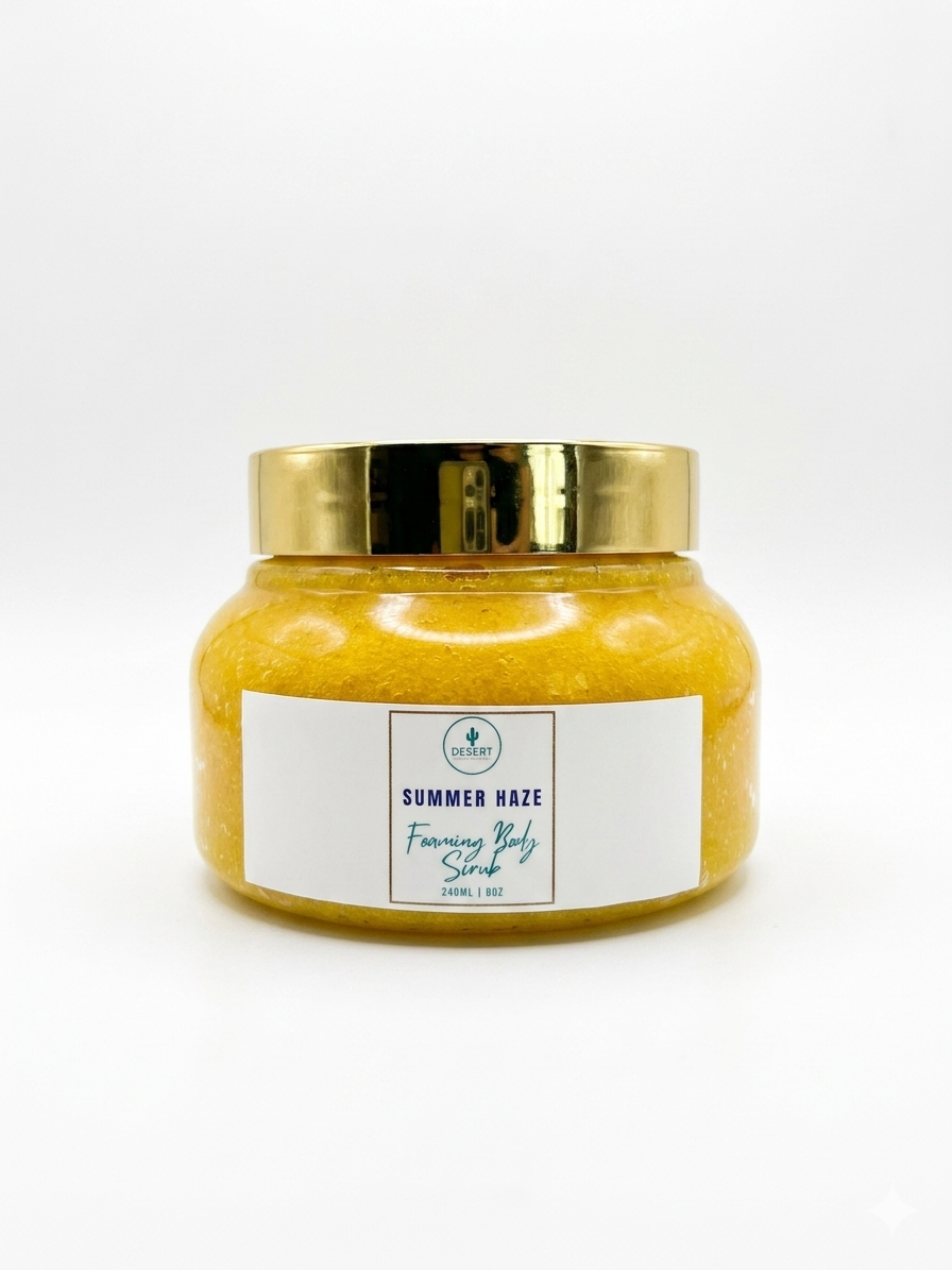 8 oz Foaming Sugar Scrub