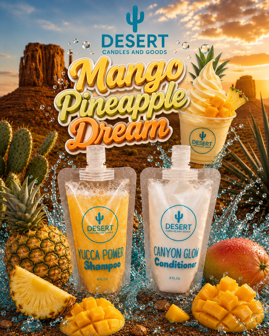 Yucca Power Shampoo and Canyon Glow Conditioner