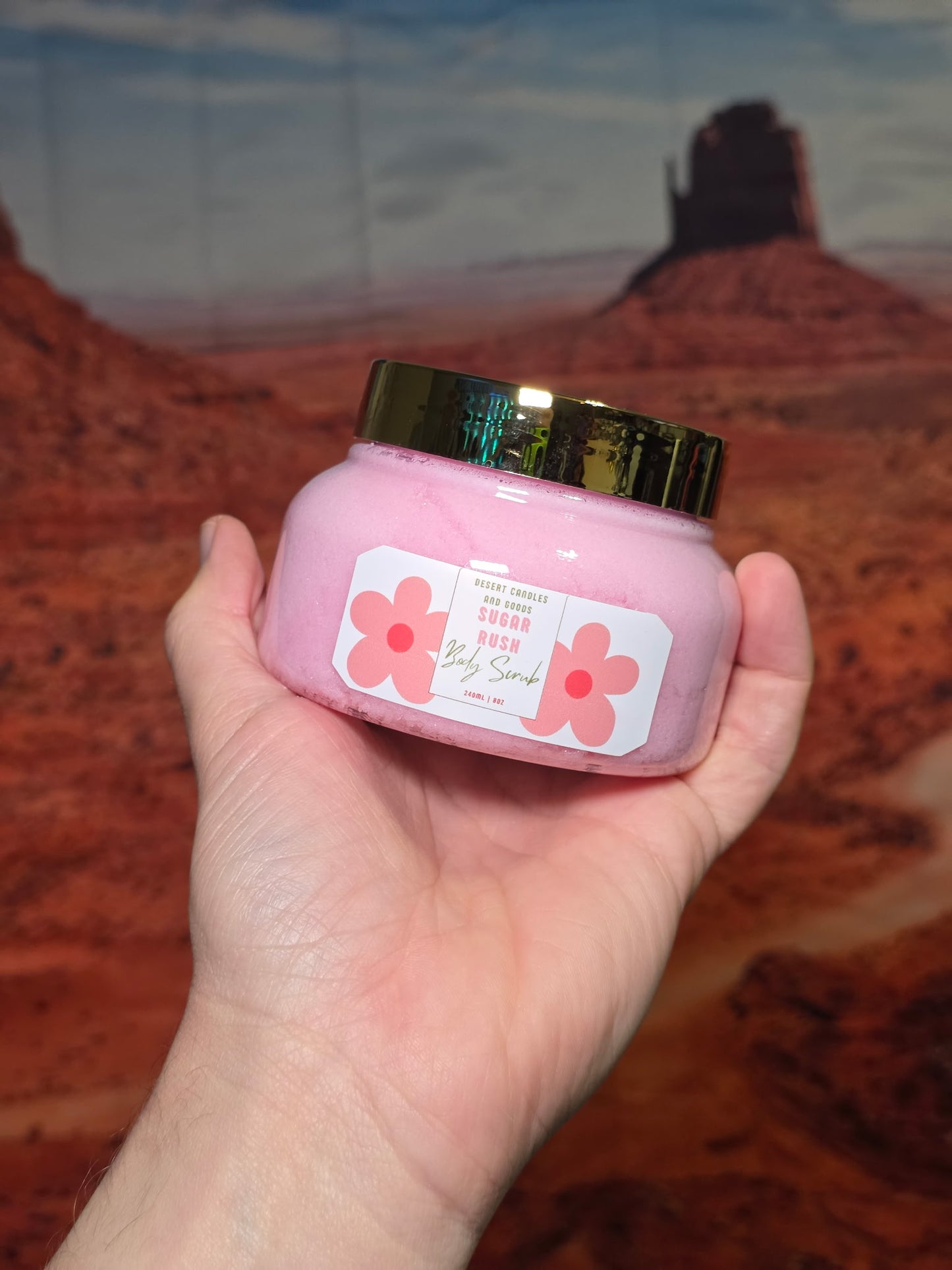 8 oz Foaming Sugar Scrub