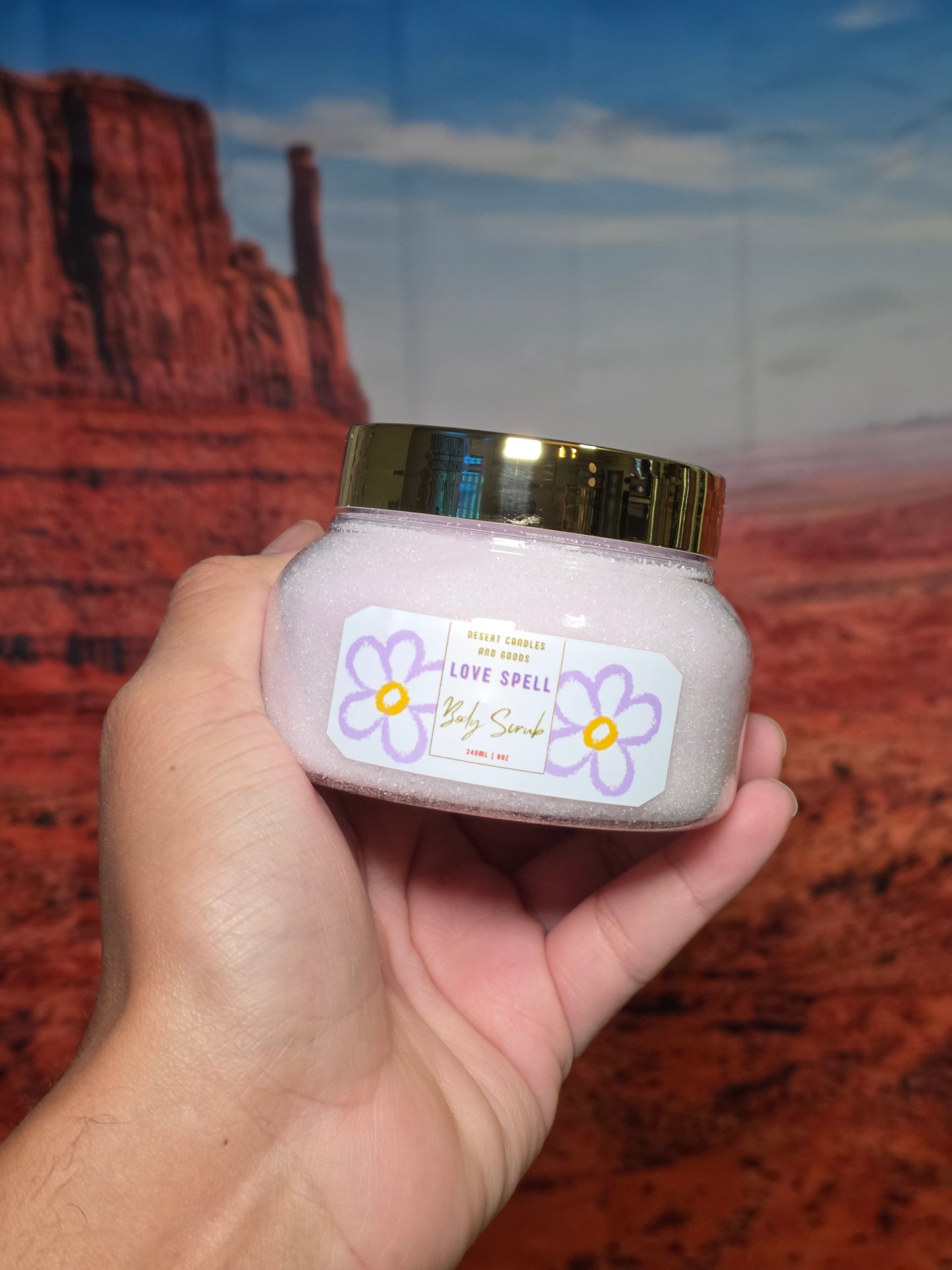 8 oz Foaming Sugar Scrub