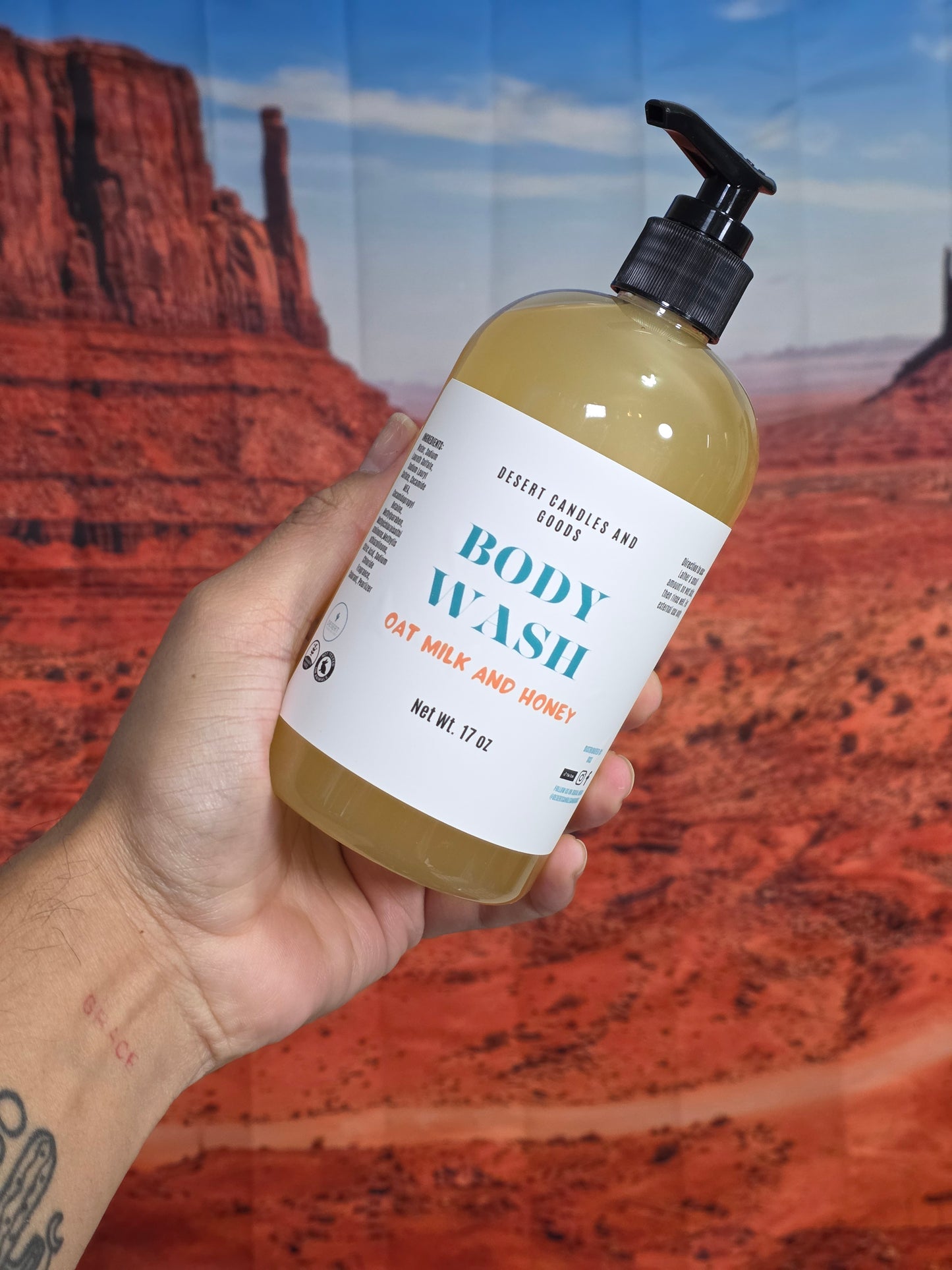 Drench the Desert Body Wash 17 oz