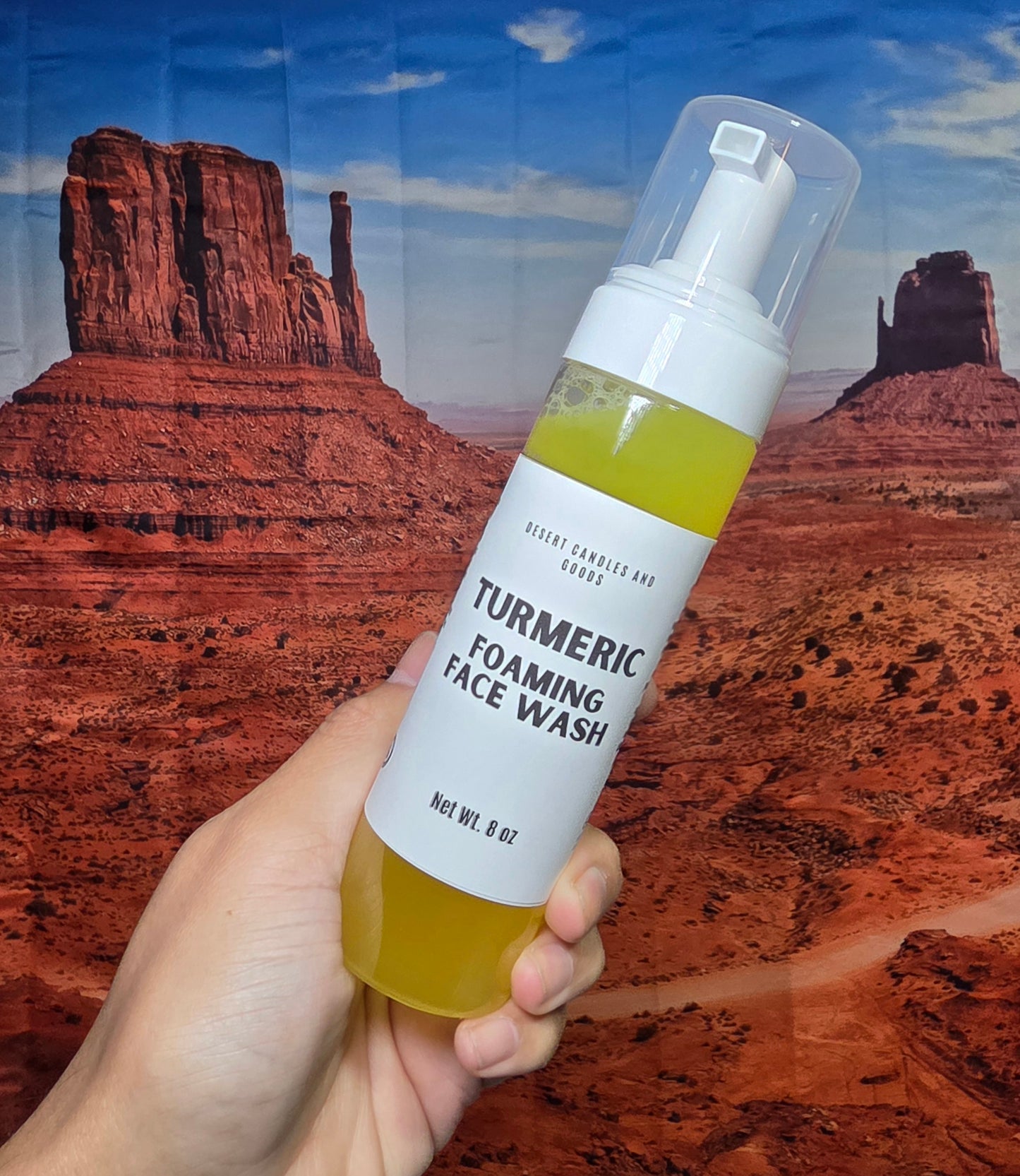 Turmeric Foaming Face Cleanser