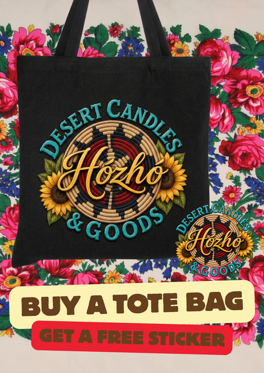 HOZHO TOTE BAG PLUS FREE STICKER