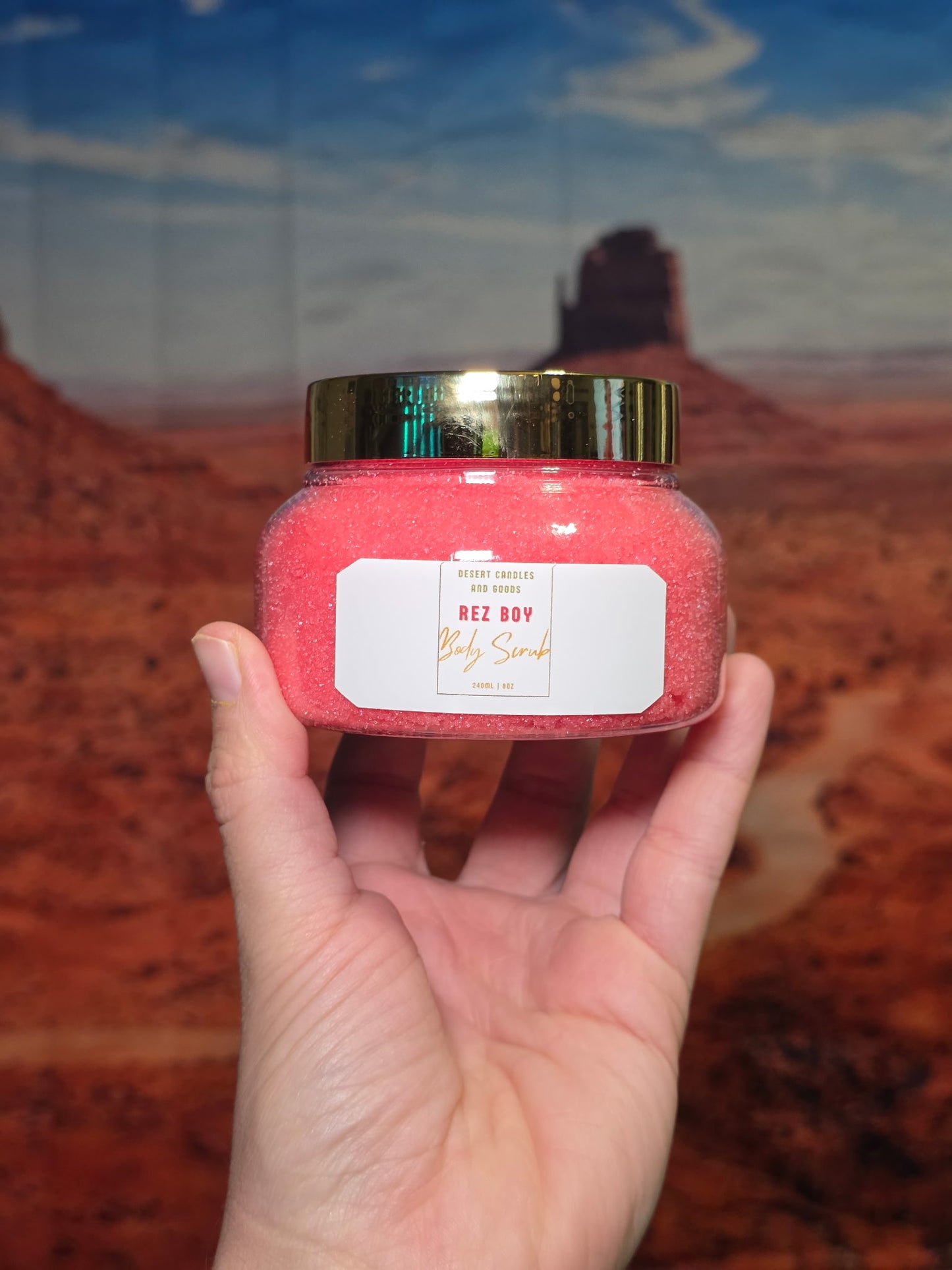 8 oz Foaming Sugar Scrub
