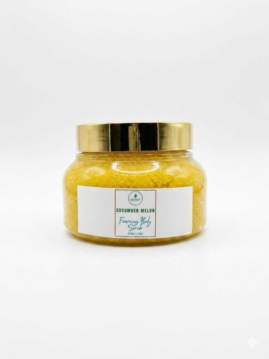 8 oz Foaming Sugar Scrub
