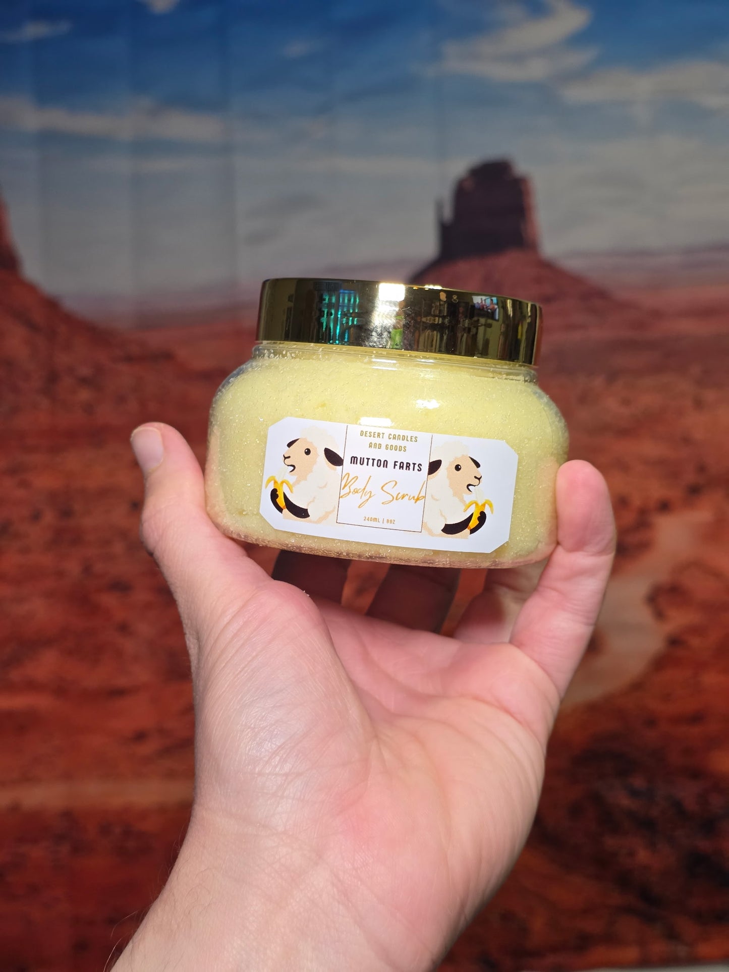 8 oz Foaming Sugar Scrub