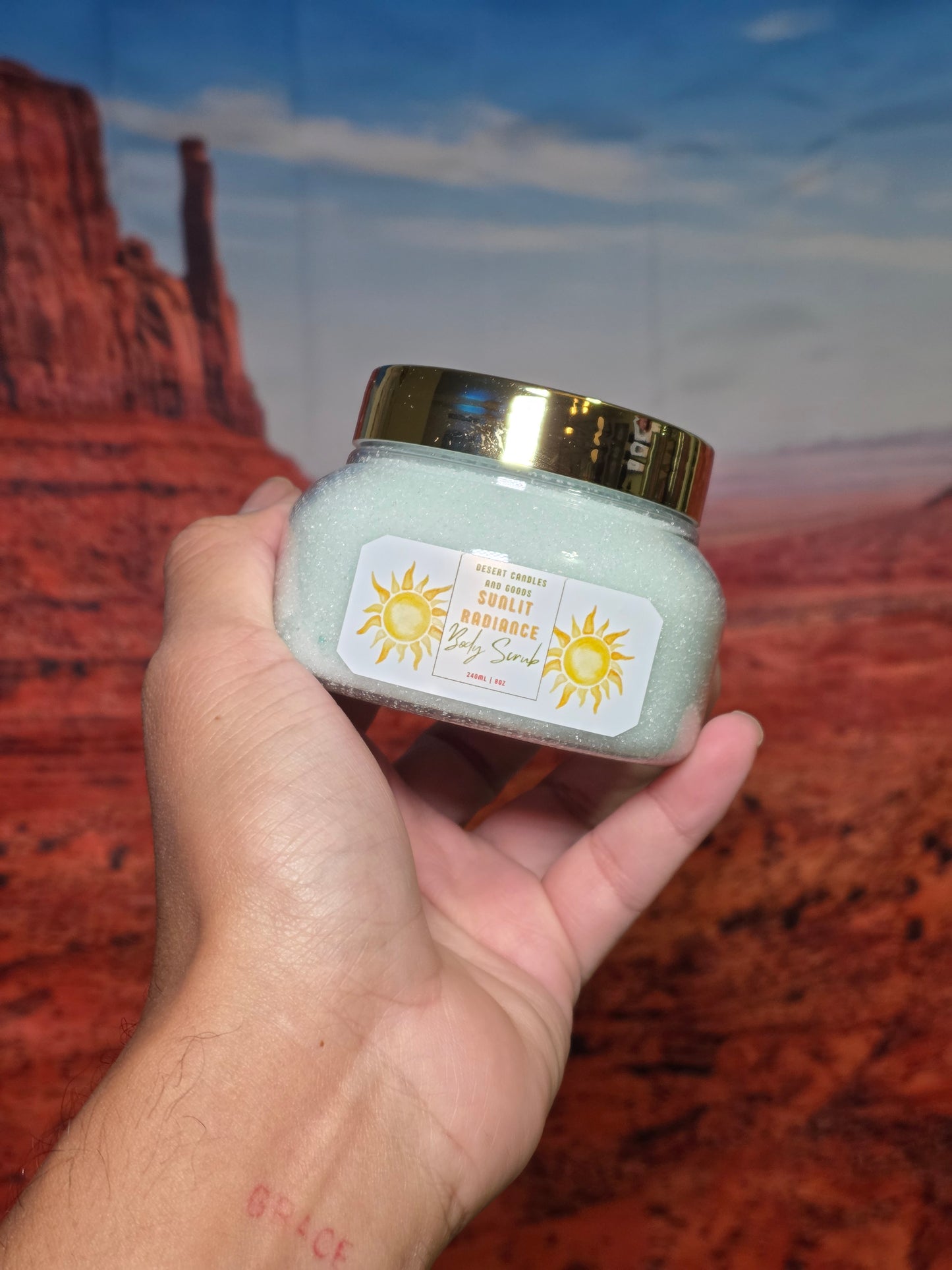 8 oz Foaming Sugar Scrub