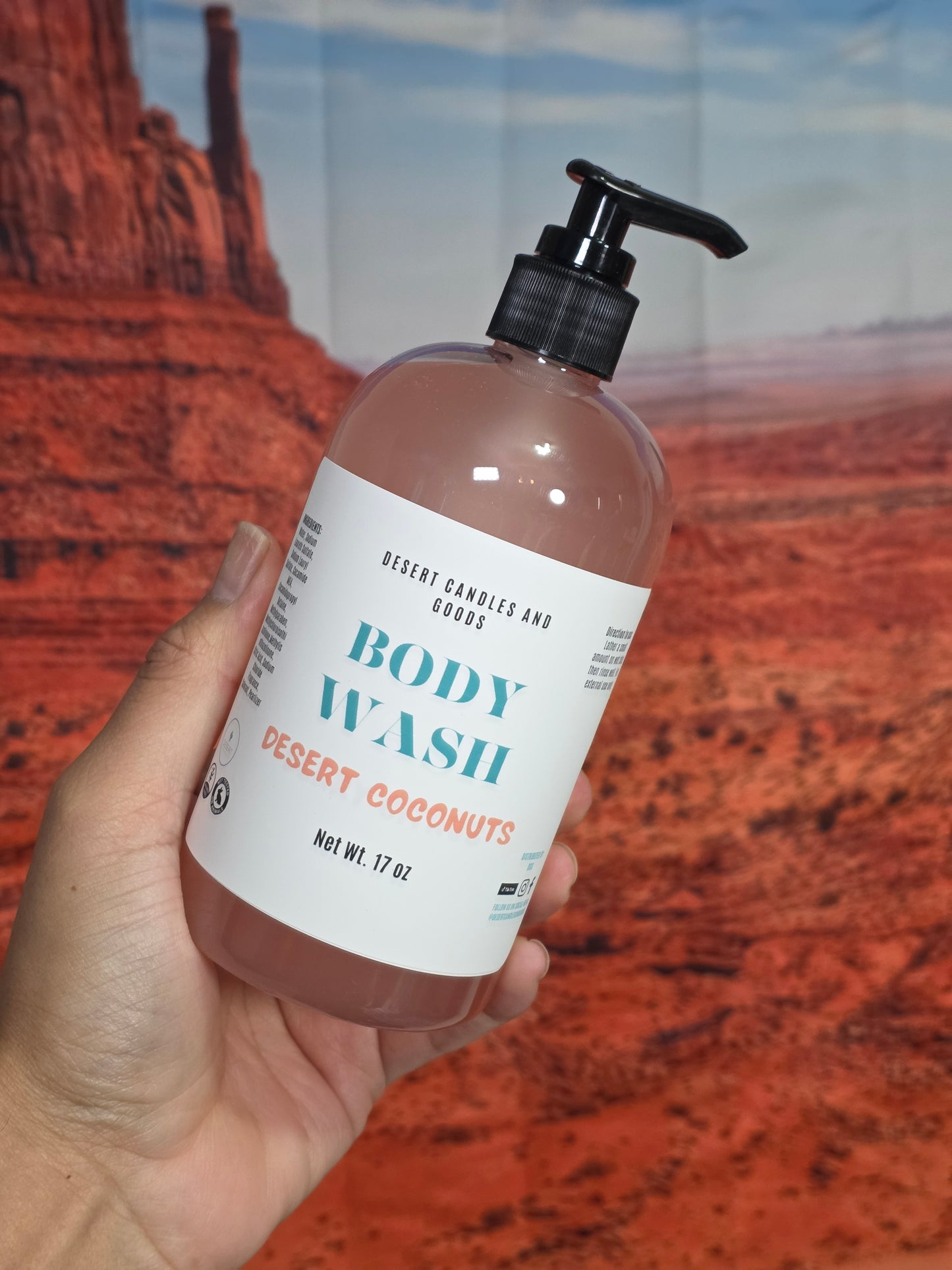 Drench the Desert Body Wash 17 oz