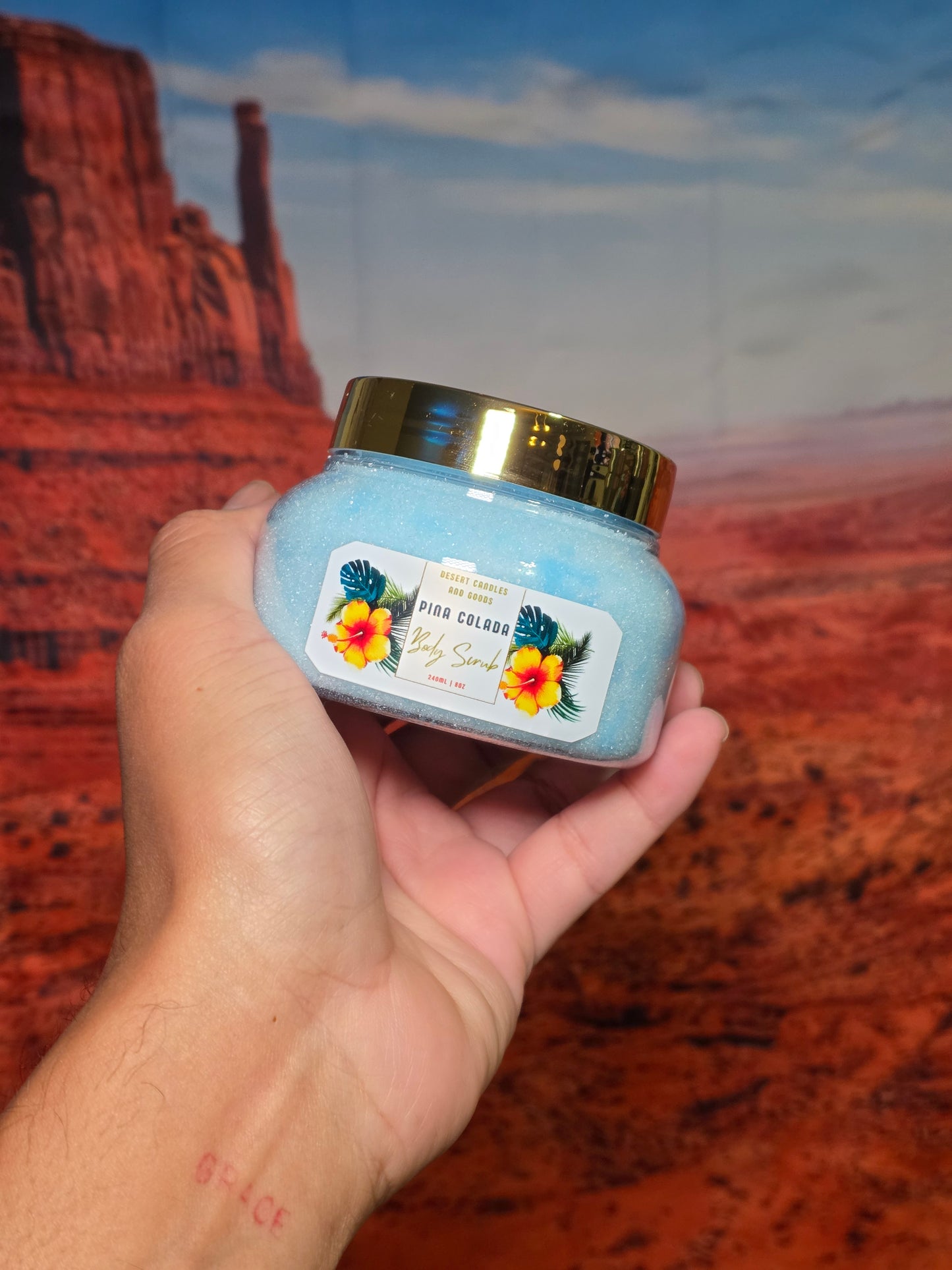 8 oz Foaming Sugar Scrub