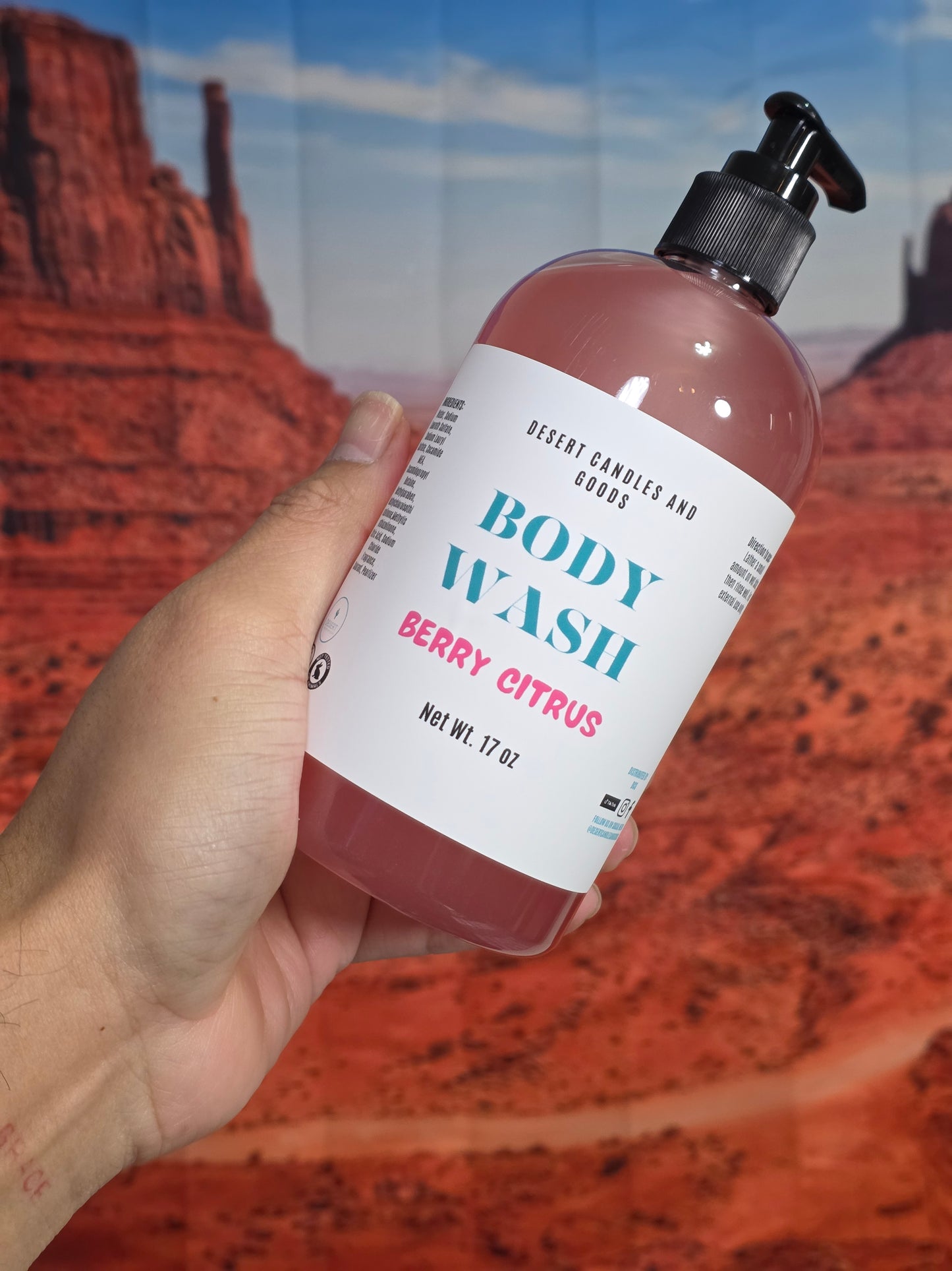 Drench the Desert Body Wash 17 oz